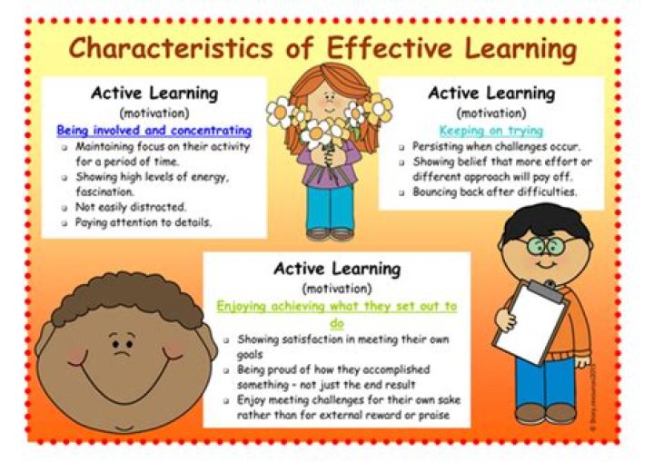 Are the characteristics of effective learning in the new EYFS?