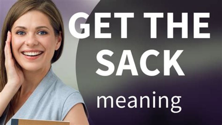 Can an employer just sack you?