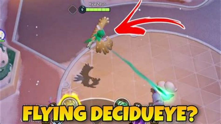 Can Decidueye fly?