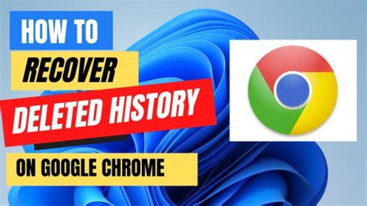 Can deleted history be recovered on Google Chrome?