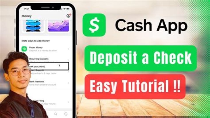 Can I cash a check on Cash App?