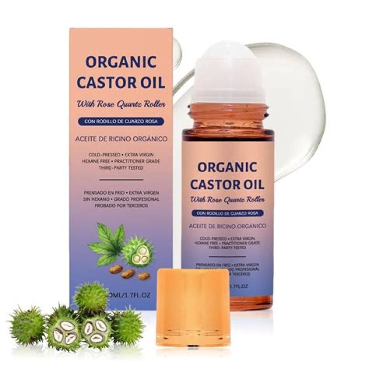 Can I mix castor oil with rose water?
