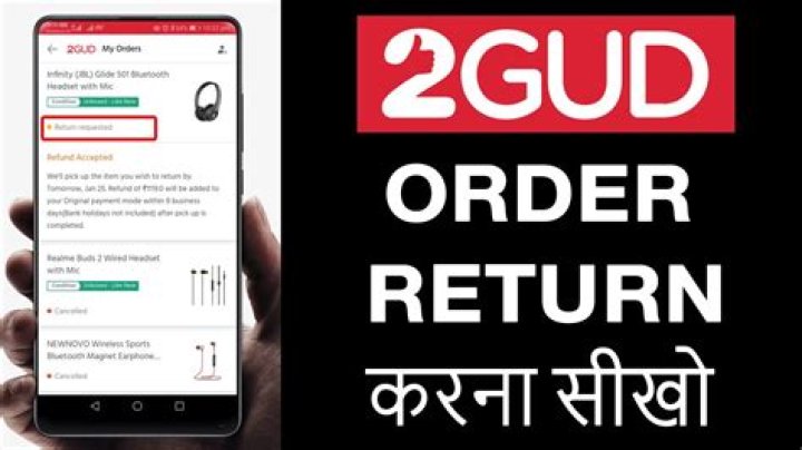 Can we return 2GUD product?