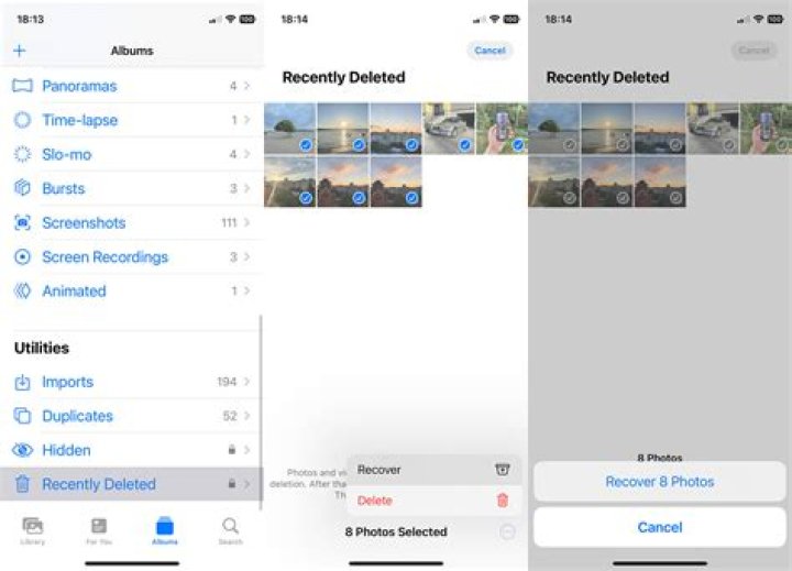 Can you recover deleted photos on iPhone?