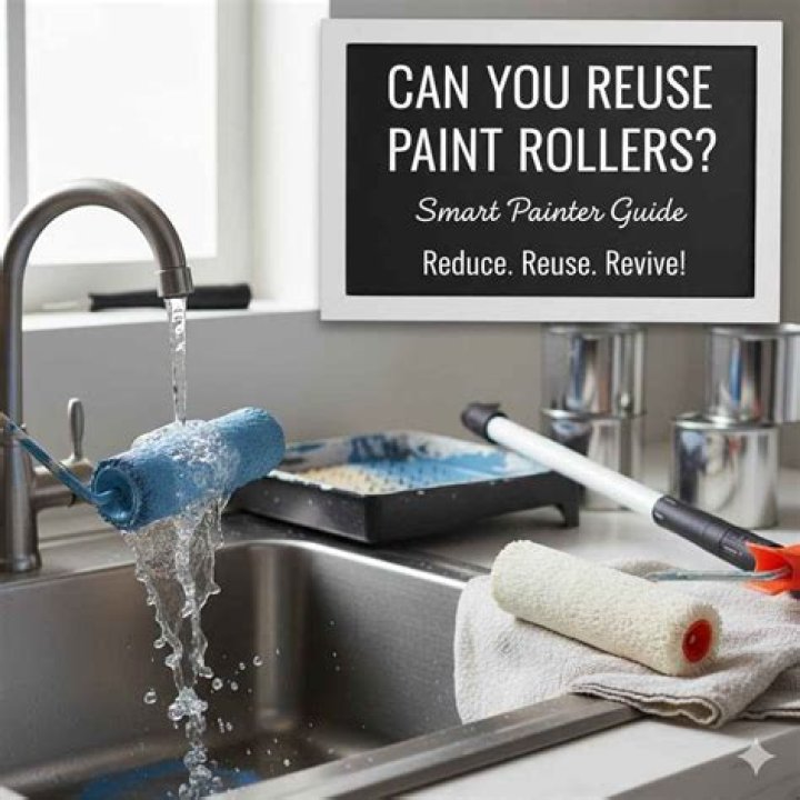 Can you reuse a dried paint roller?