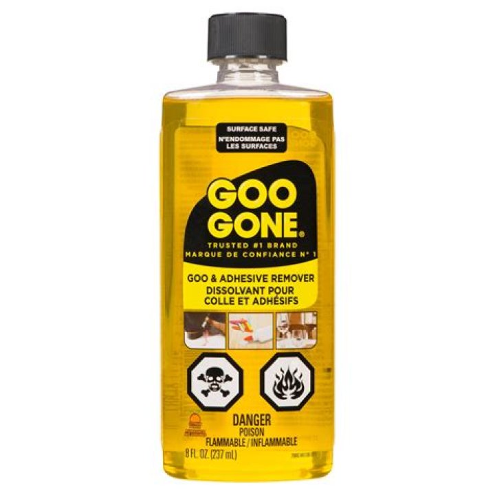 Can you use Goo Gone on dry wall?