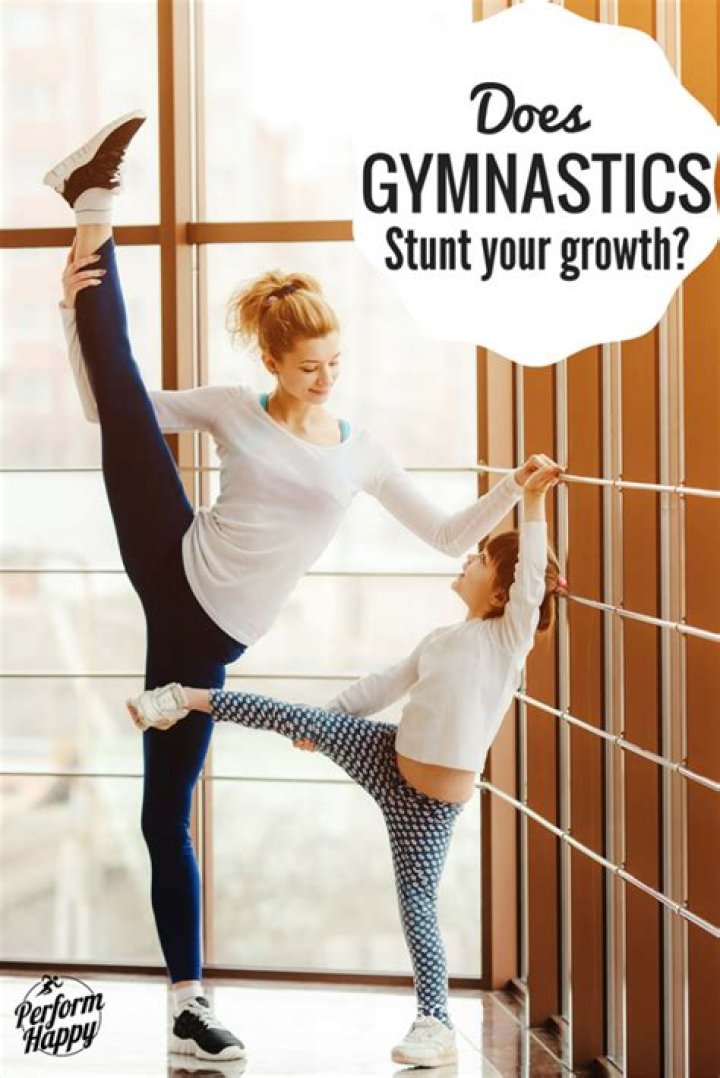 Do gymnasts have stunted growth?