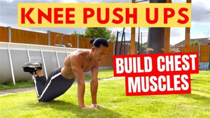 Do knee push-ups do anything?
