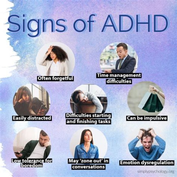Do people with ADHD have a hard time with numbers?