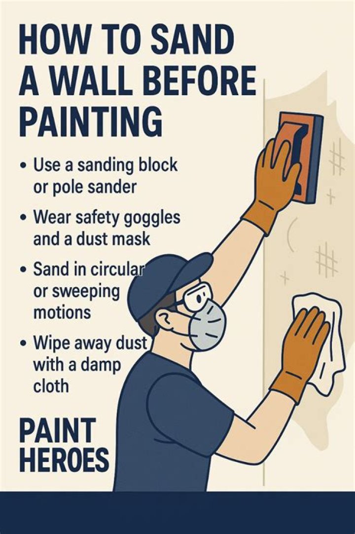 Do you need to sand old paint before painting?