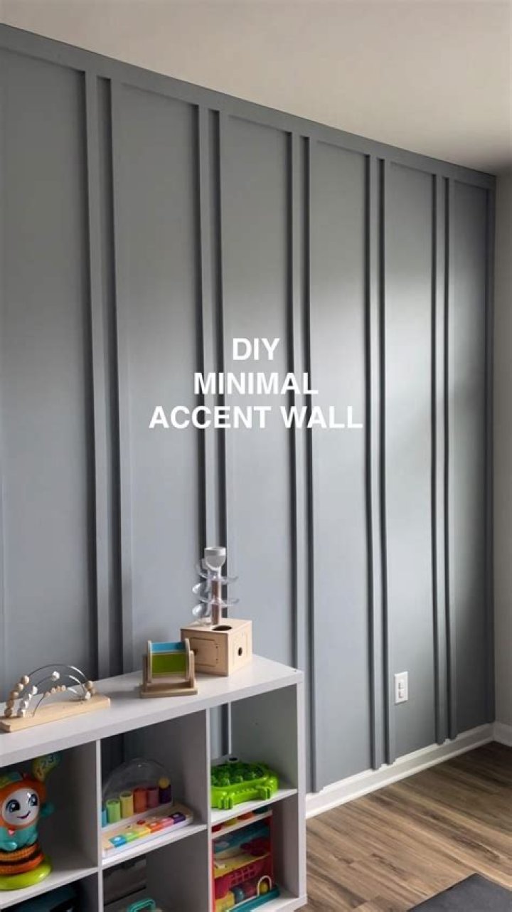 Do you paint accent wall first or last?