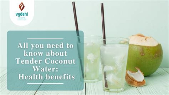 Does coconut water make you urinate a lot?