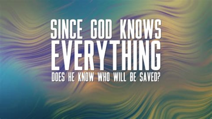 Does God choose to save everyone?