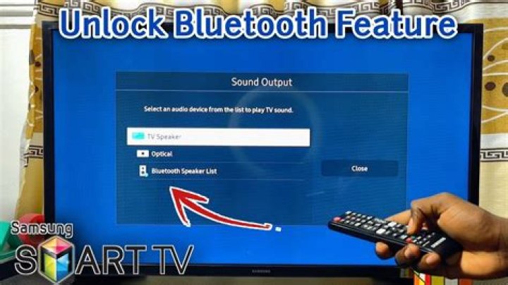 Does my Samsung TV have Bluetooth?