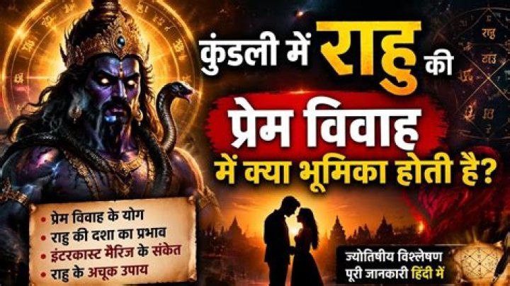 Does Rahu give love marriage?