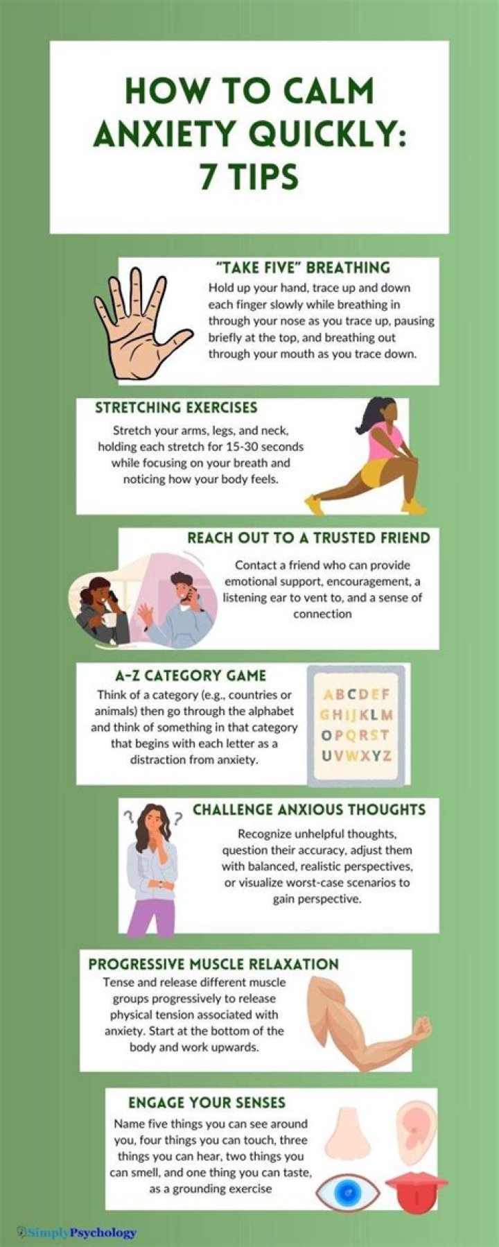 How can I calm my nerves fast?