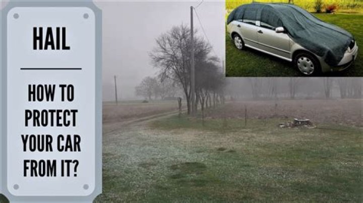How can I protect my car in the driveway?