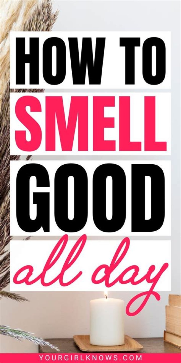 How can teens smell good all day?
