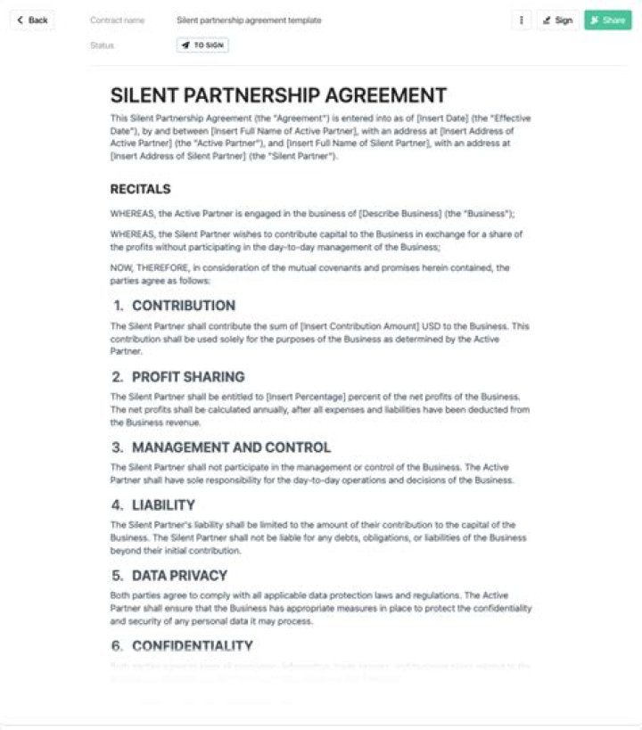 How do I find a silent business partner?