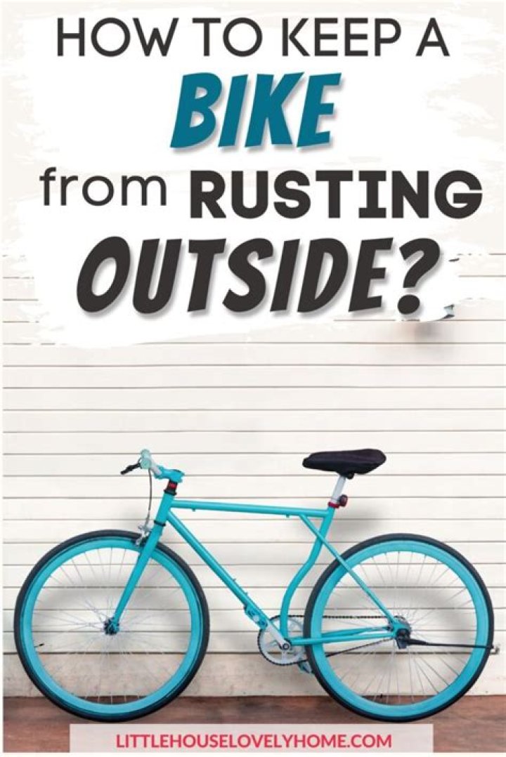 How do I keep my bike from rusting in wet climate?