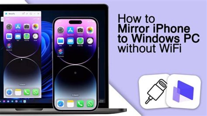 How do I mirror my iPhone to my TV with HDMI?