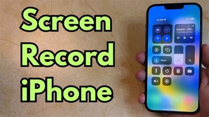 How do I record a YouTube video on my iPhone?