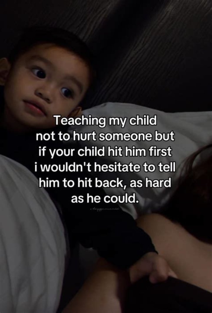 How do I teach my child not to cry?