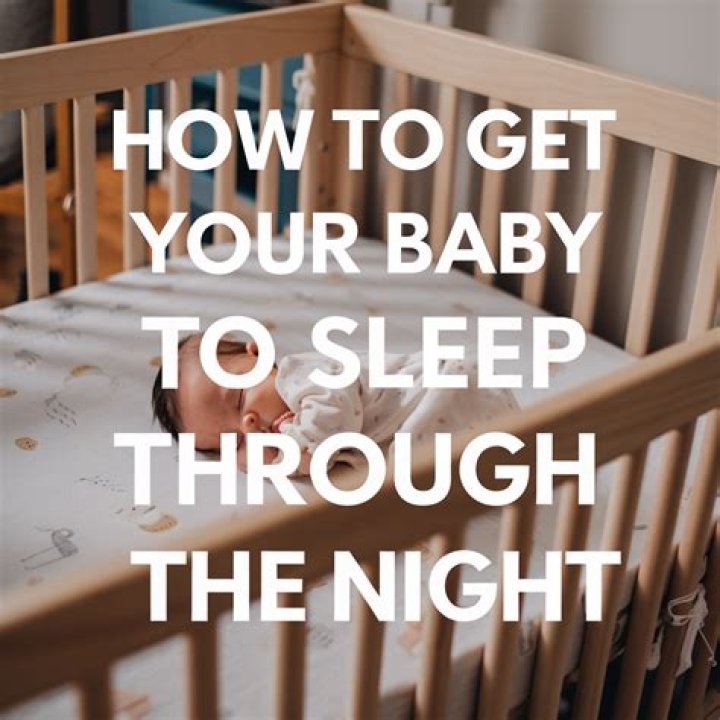 How do I train my baby to sleep through the night?