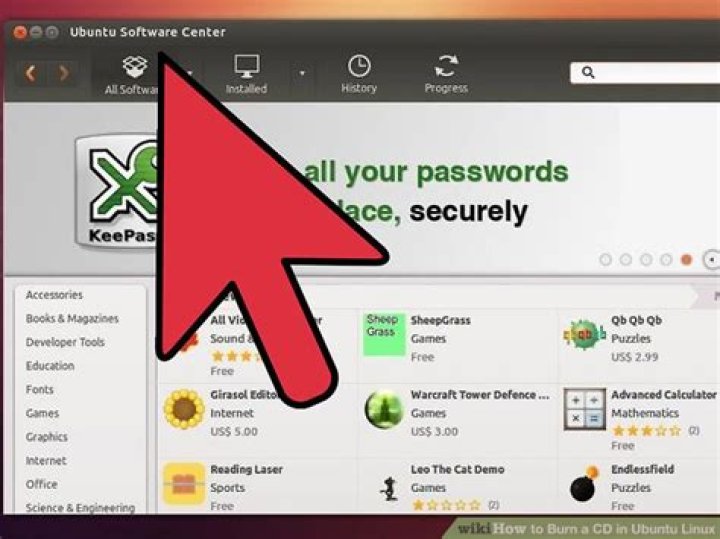 How do I use a cd in Ubuntu?