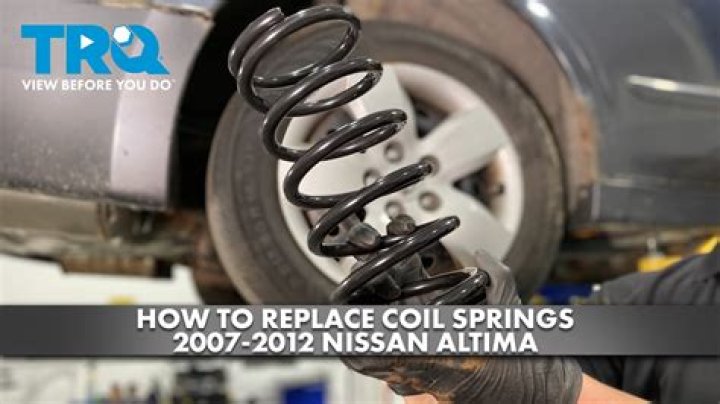 How do you check rear coil springs?