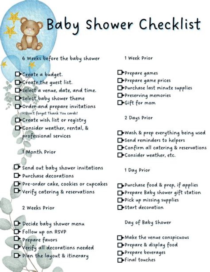 How do you do a baby shower come and go?
