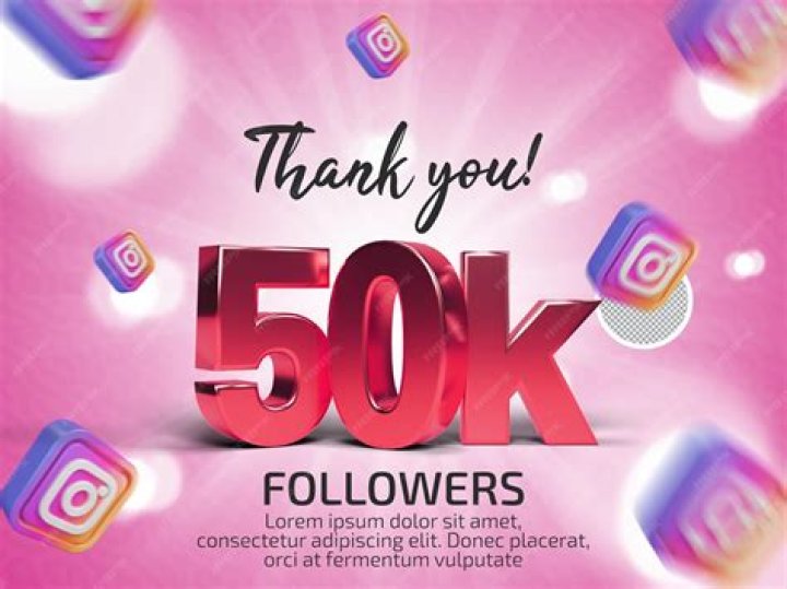 How do you get 50k followers on Instagram?
