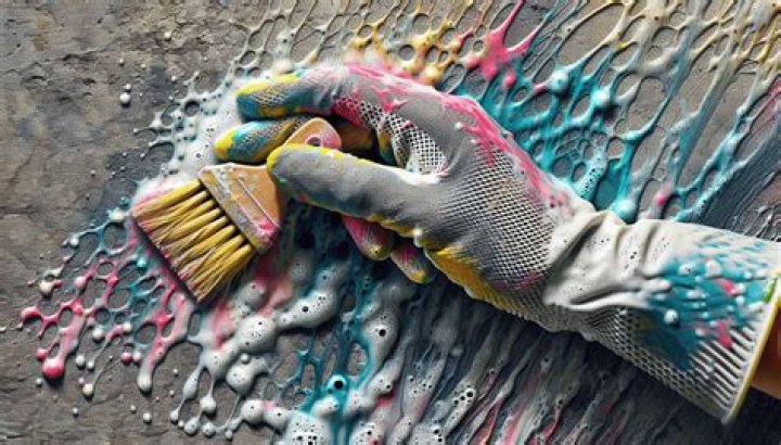 How do you get oil based paint off of concrete?