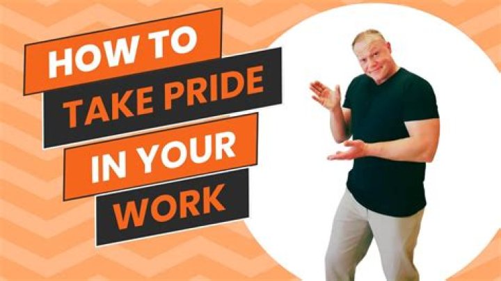 How do you get pride in your appearance?