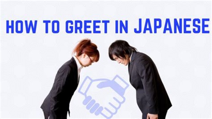 How do you greet a customer in Japanese?