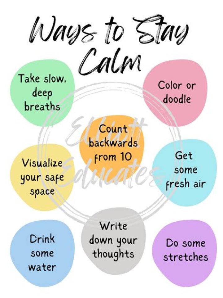 How do you stay calm when diving?