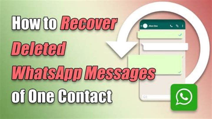 How far back can deleted WhatsApp messages be retrieved?