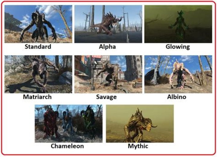 How many types of deathclaws are there?