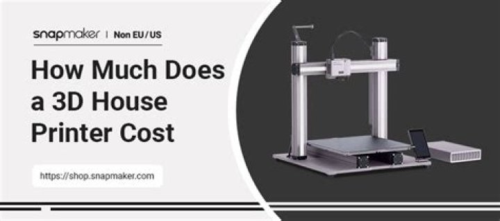 How much does a 3D house printer cost?