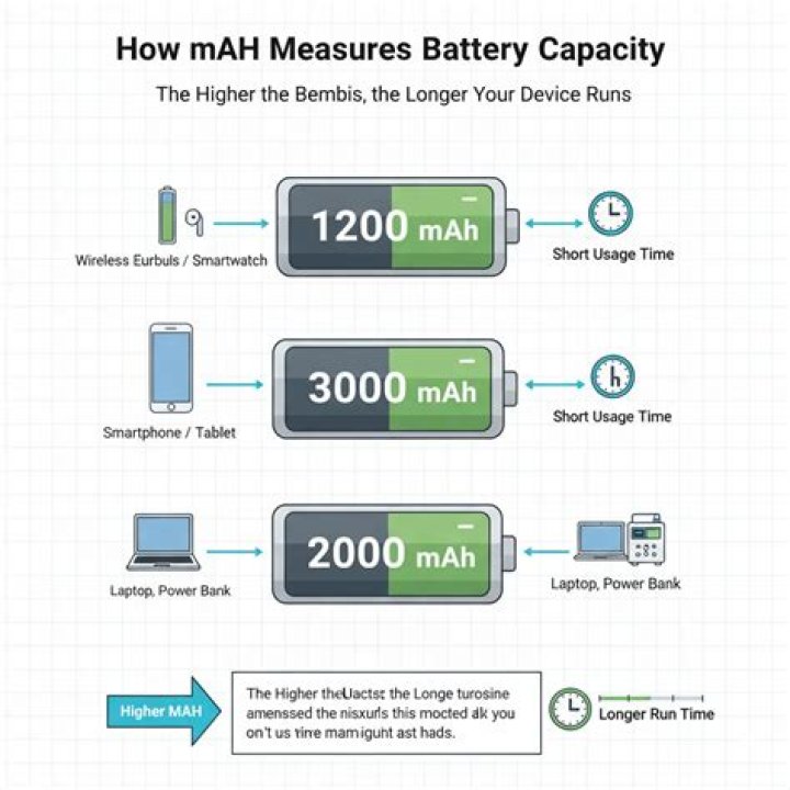 How much mAh battery is good for mobile?