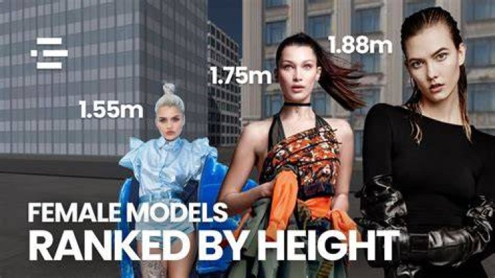 How tall should female models be?
