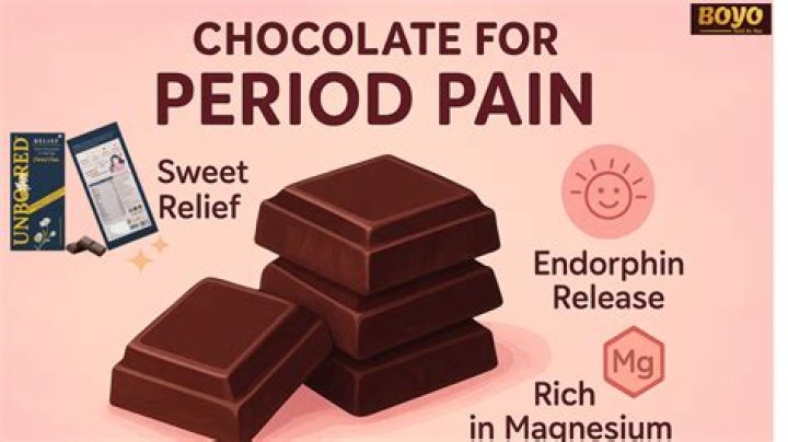 Is dark chocolate good for your period?