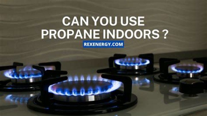 Is propane safe indoors?
