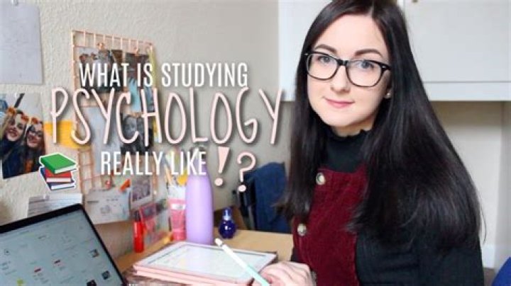 Is studying psychology hard?