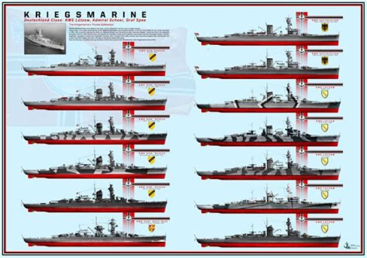 Is the Graf Spee still visible?