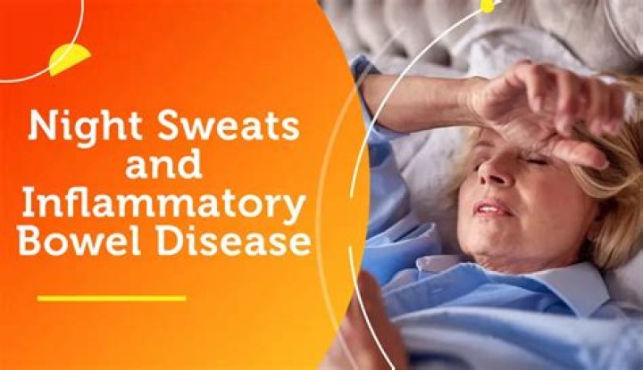 What are night sweats an indication of?