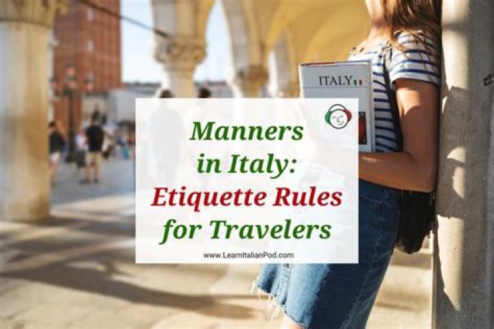 What are the table manners in Italy?