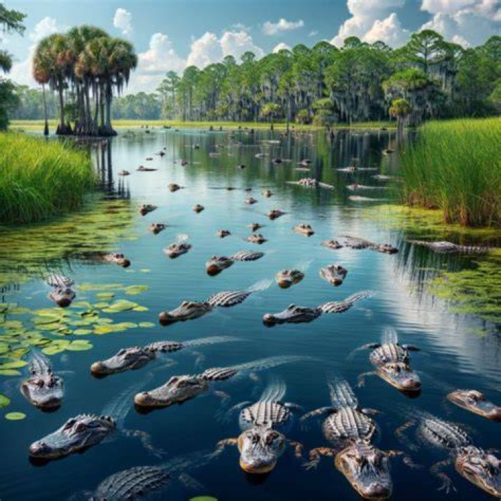 What city has the most alligators?