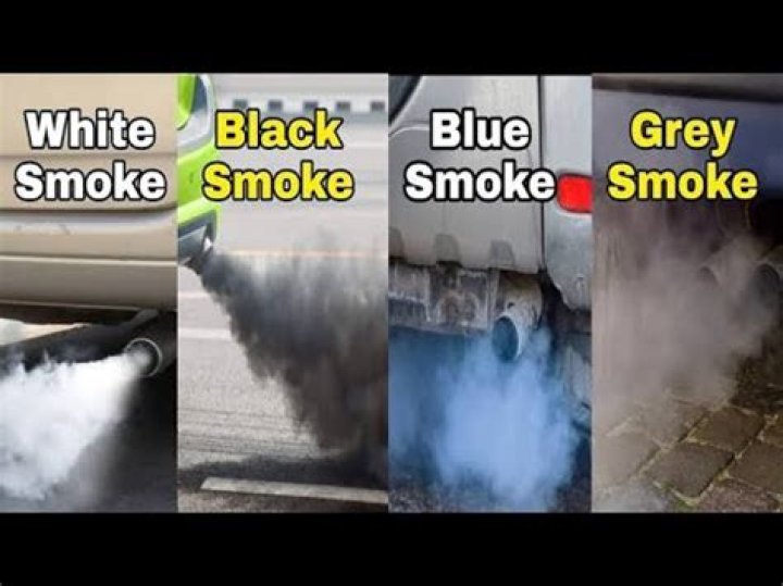 What color is coolant smoke?