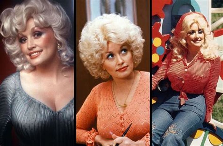 What color is Dolly Parton's hair?